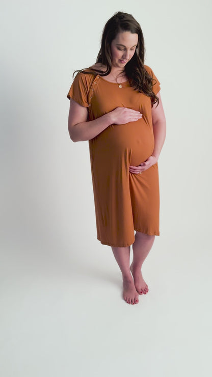 Saddle Labor & Delivery Gown