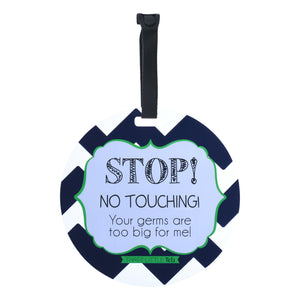 Stop No Touching Boy Tag