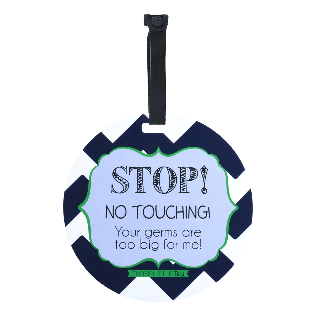 Stop No Touching Boy Tag