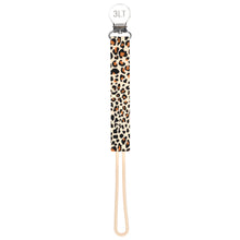 Load image into Gallery viewer, Leopard Silicone Pacifier Clip