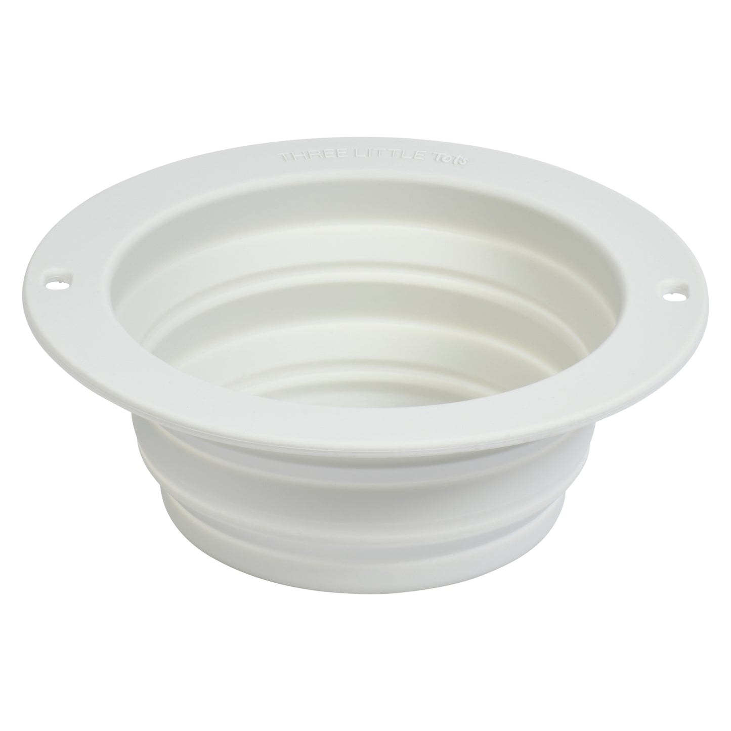 Cloud Silicone Collapsable Bowl (Light Gray)