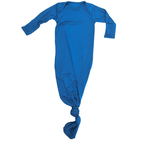Blue Knotted Gown