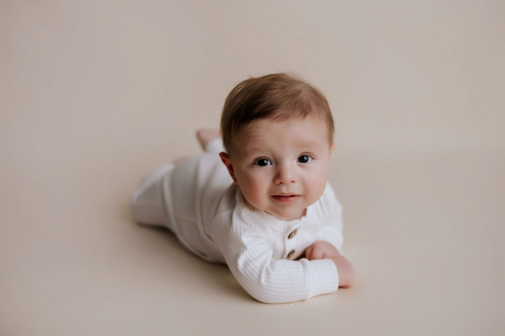 Baby Ribbed Playsuit with pockets