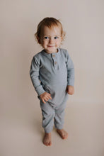Load image into Gallery viewer, Baby Ribbed Playsuit with pockets