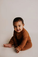 Load image into Gallery viewer, Baby Ribbed Playsuit with pockets