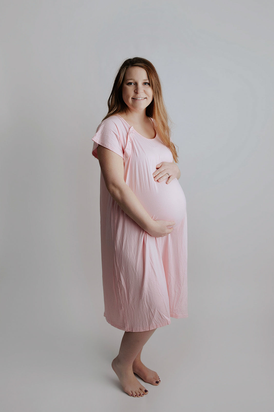 Light Pink Labor & Delivery Gown