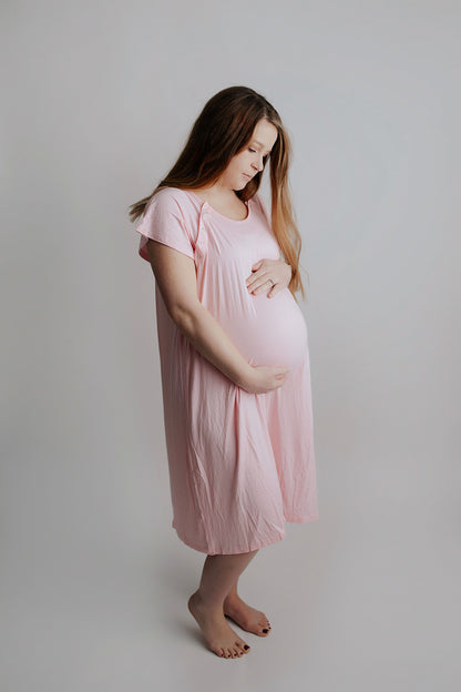 Light Pink Labor & Delivery Gown