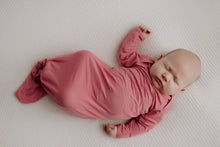 Load image into Gallery viewer, Rose Knotted Baby Gown