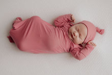 Load image into Gallery viewer, Rose Knotted Baby Gown