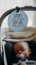 Load image into Gallery viewer, cute Baby on board sign for the car. makes a great baby shower gift
