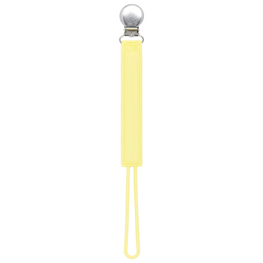 Classic Baby Yellow Silicone Pacifier Clip