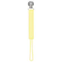 Load image into Gallery viewer, Classic Baby Yellow Silicone Pacifier Clip
