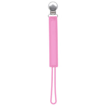 Load image into Gallery viewer, Classic Rose Silicone Pacifier Clip