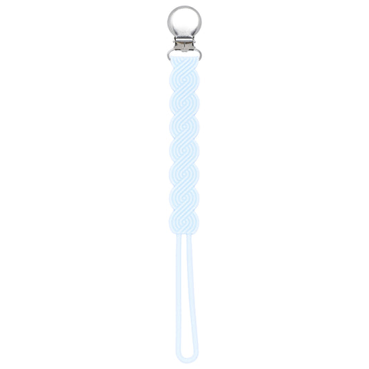 Waverly Baby BlueSilicone Pacifier Clip