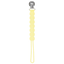 Load image into Gallery viewer, Waverly Baby Yellow Silicone Pacifier Clip