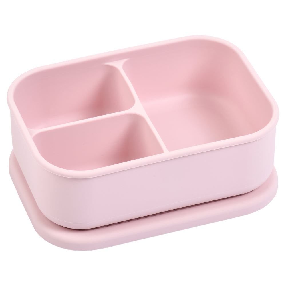 Ballet Pink Silicone Bento Box
