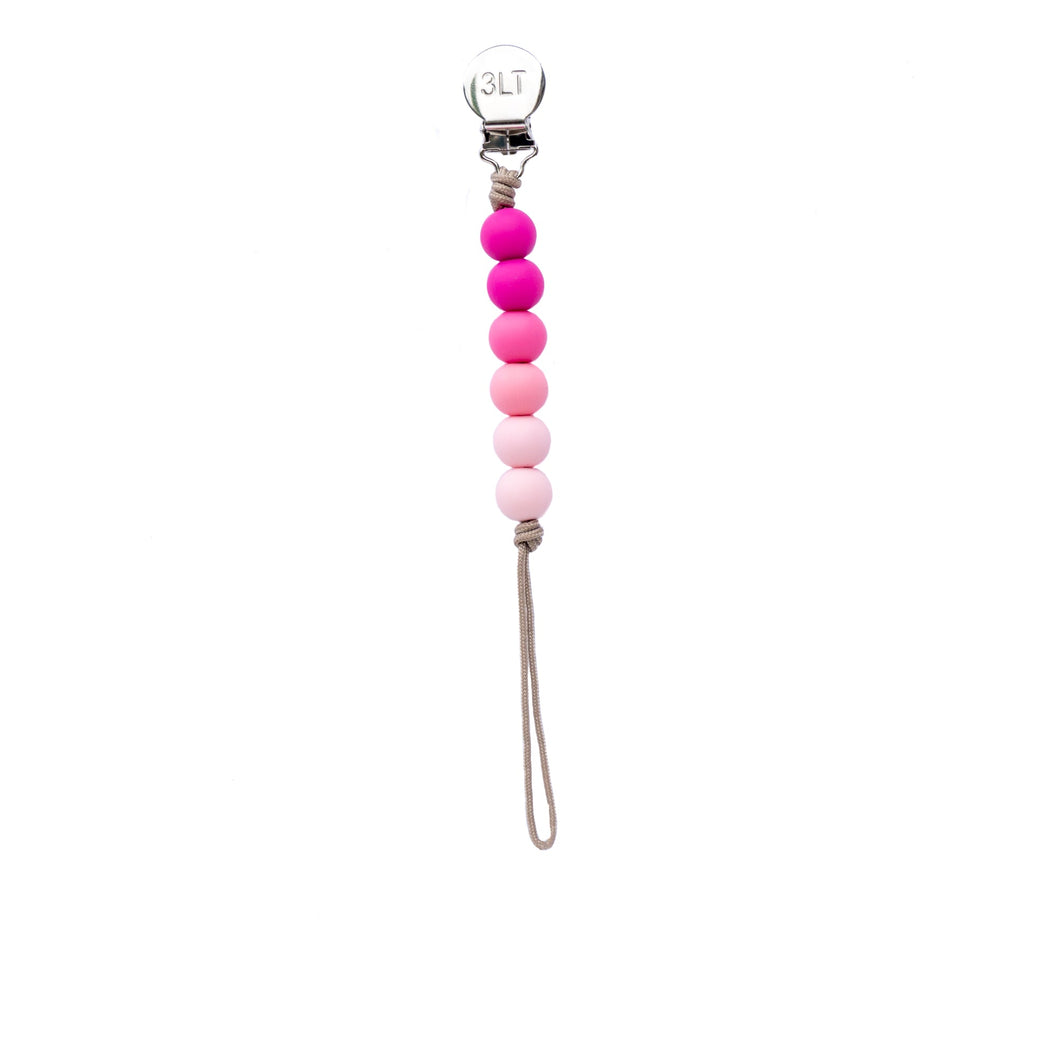 Bubble Gum Paci Clip