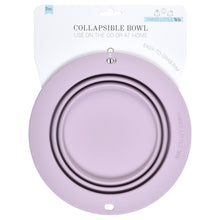Load image into Gallery viewer, Lilac Collapsible Bowl for Travel or Home