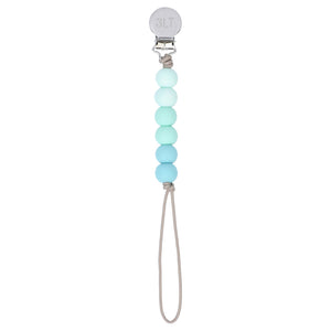 Turquoise Ombre Pacifier Clip
